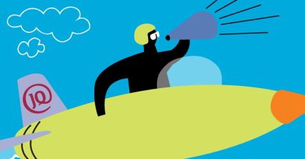 Rocket Man with Megaphone